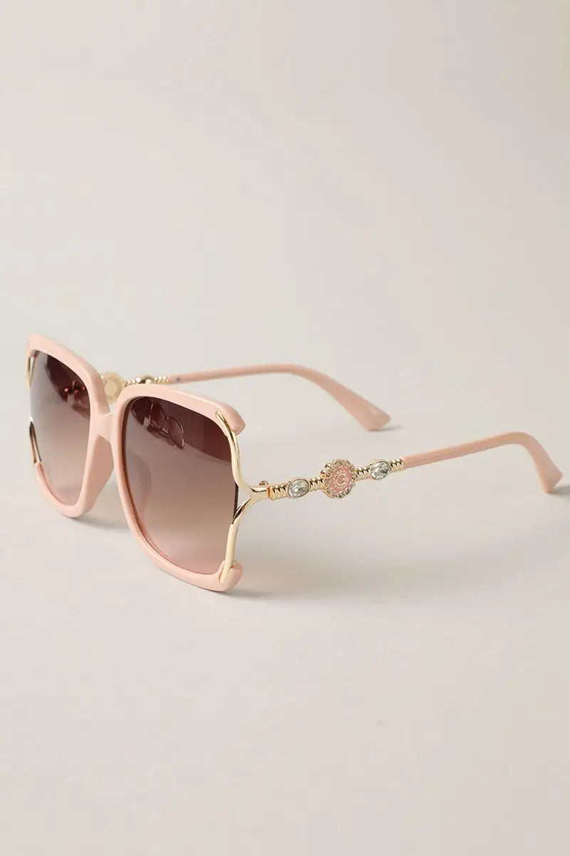 Rimless Frame Rhinestone