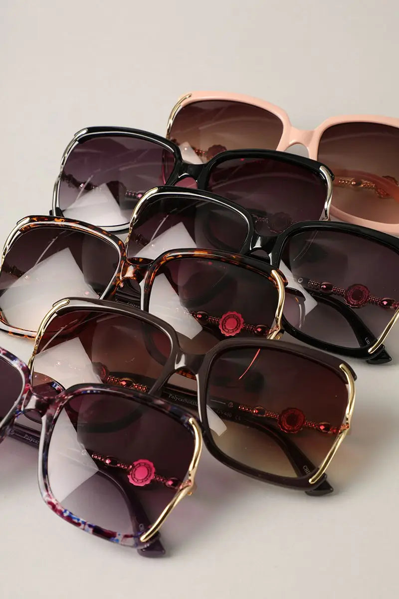 Rimless Frame Rhinestone
