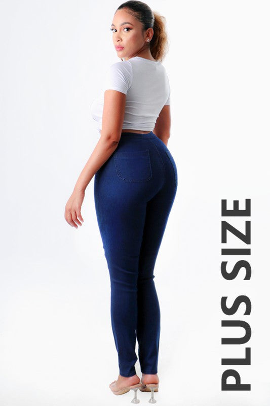 All In Jean Plus Size